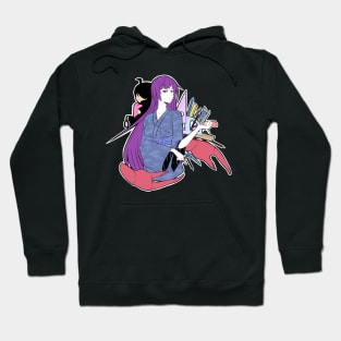 Senjougahara Kimono (Bakemonogatari) Hoodie